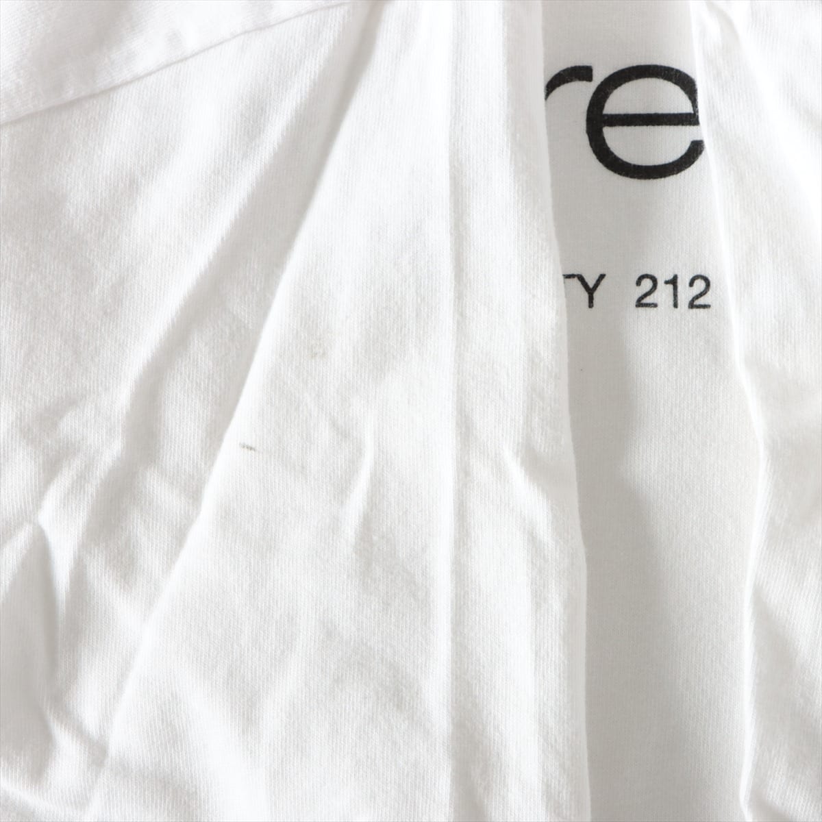 シュプリーム 20SS コットン Tシャツ L メンズ ホワイト  ショップロゴ