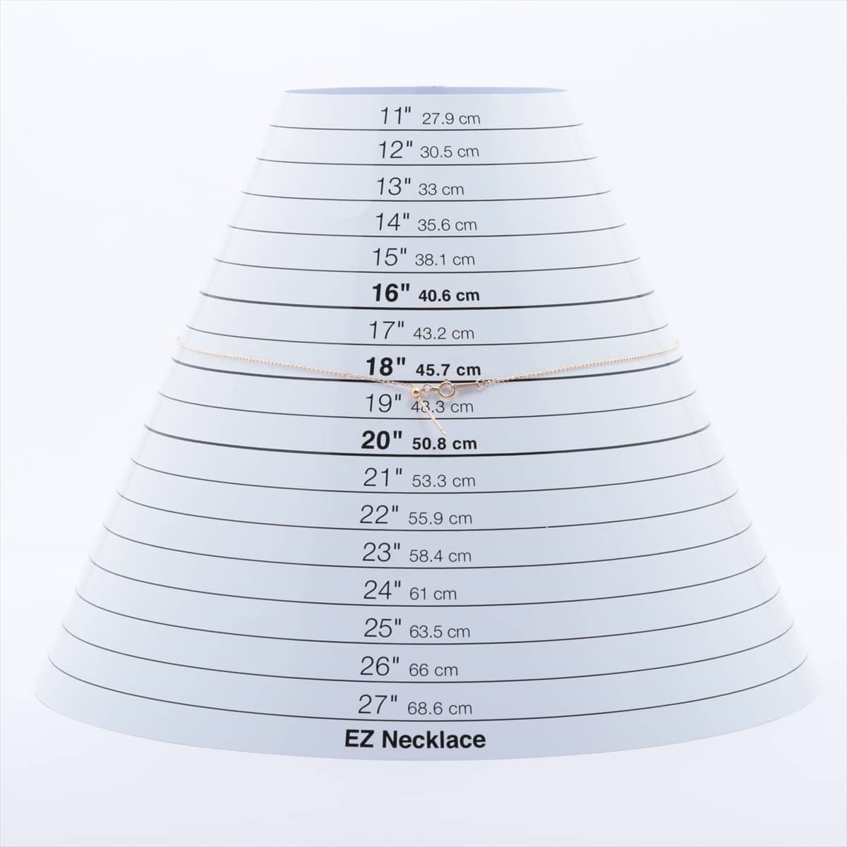 アガット ネックレス K10YG 1.7g