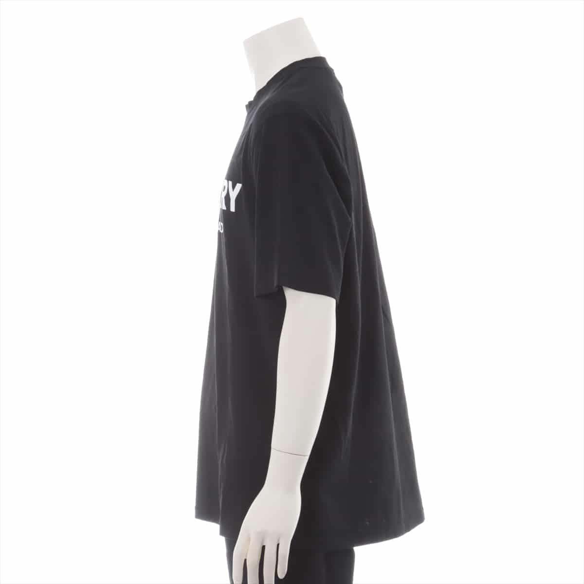 バーバリー コットン Tシャツ L メンズ ブラック  ロゴ