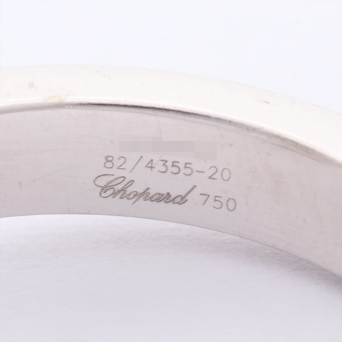 ショパール　Chopard　ハッピーダイヤモンド ハート リング　750WG　#11