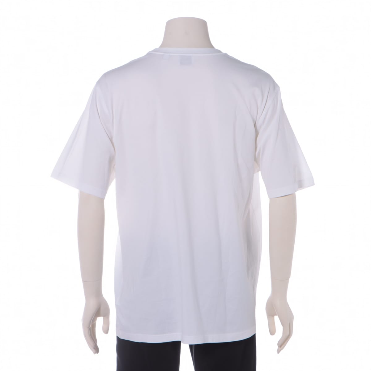 バーバリー ティッシ期 コットン Tシャツ L メンズ ホワイト  8009495 ロゴ