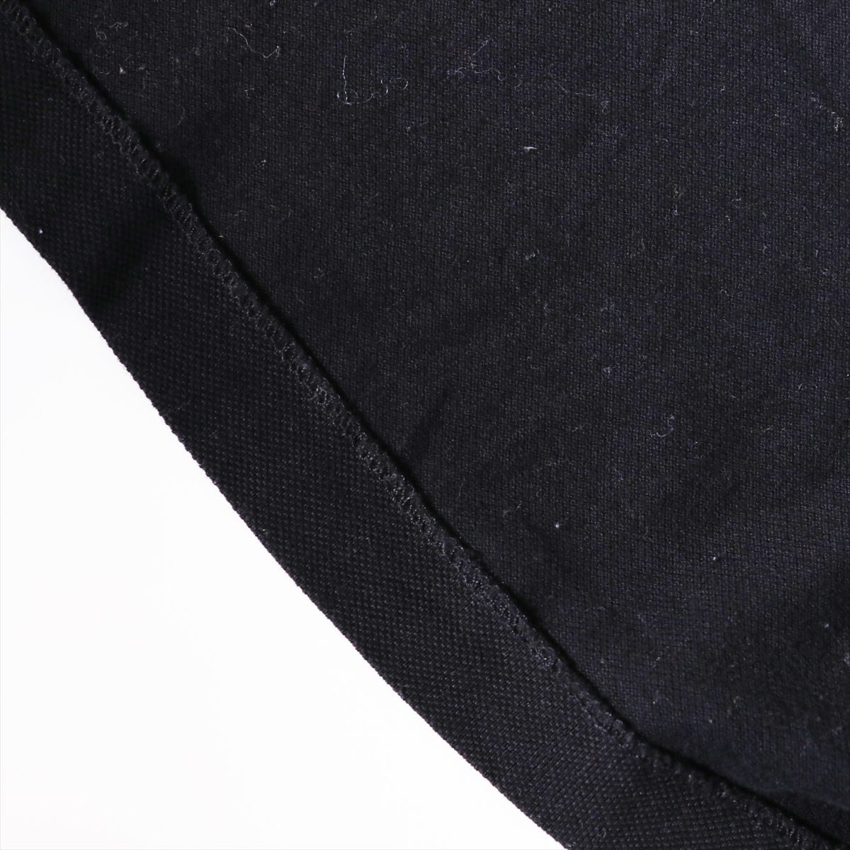 バレンシアガ コットン ポロシャツ S メンズ ブラック