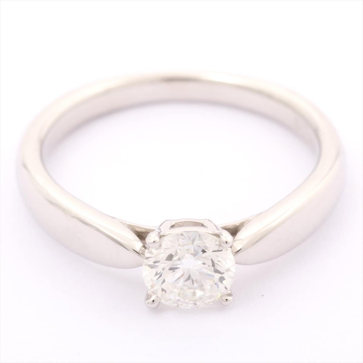 ティファニー　Tiffany & Co.　ハーモニー ダイヤモンド リング　Pt950　0.45ct　#6