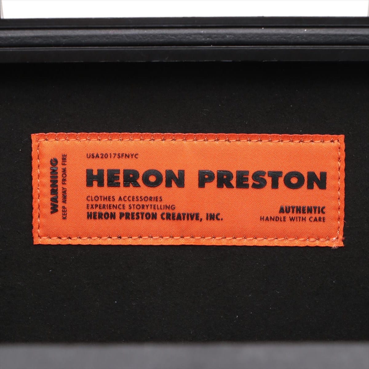 ヘロンプレストン ボックス プラスチック 2WAYショルダーバッグ ブラック
