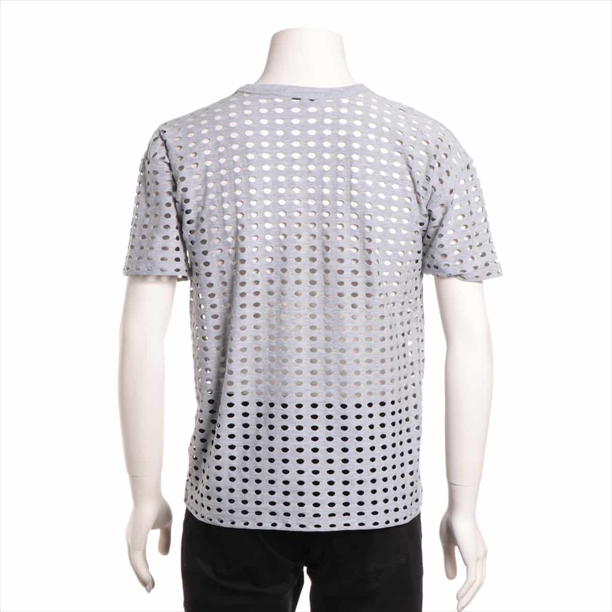 アレキサンダーワン コットン Tシャツ サイズXS メンズ グレー パンチング