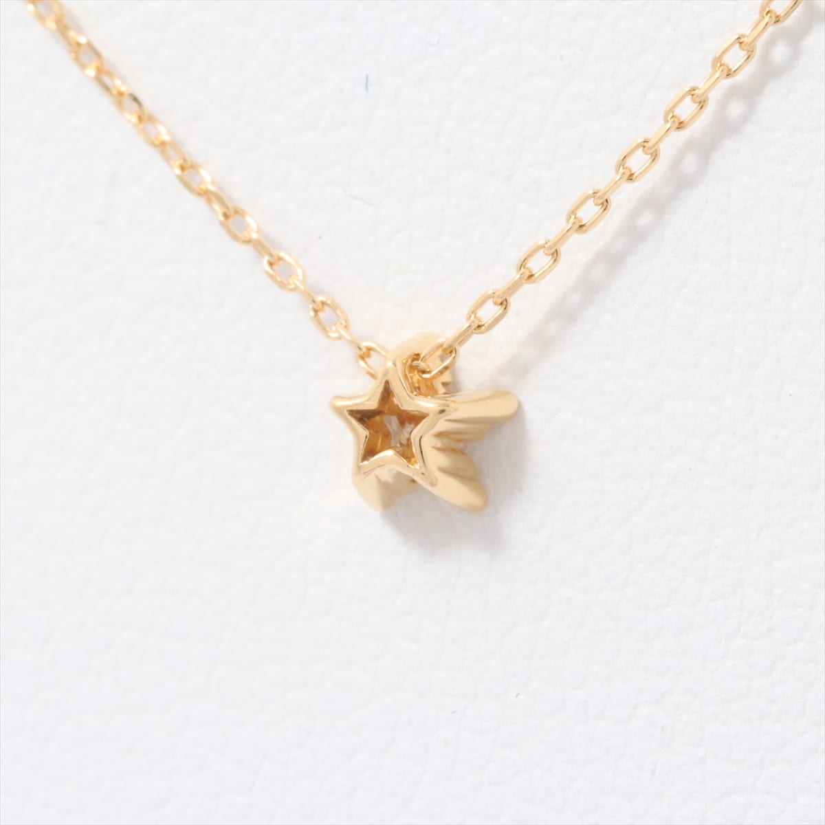 スタージュエリー　STAR JEWELRY　スターリー ダイヤ ネックレス　K18YG　0.04ct