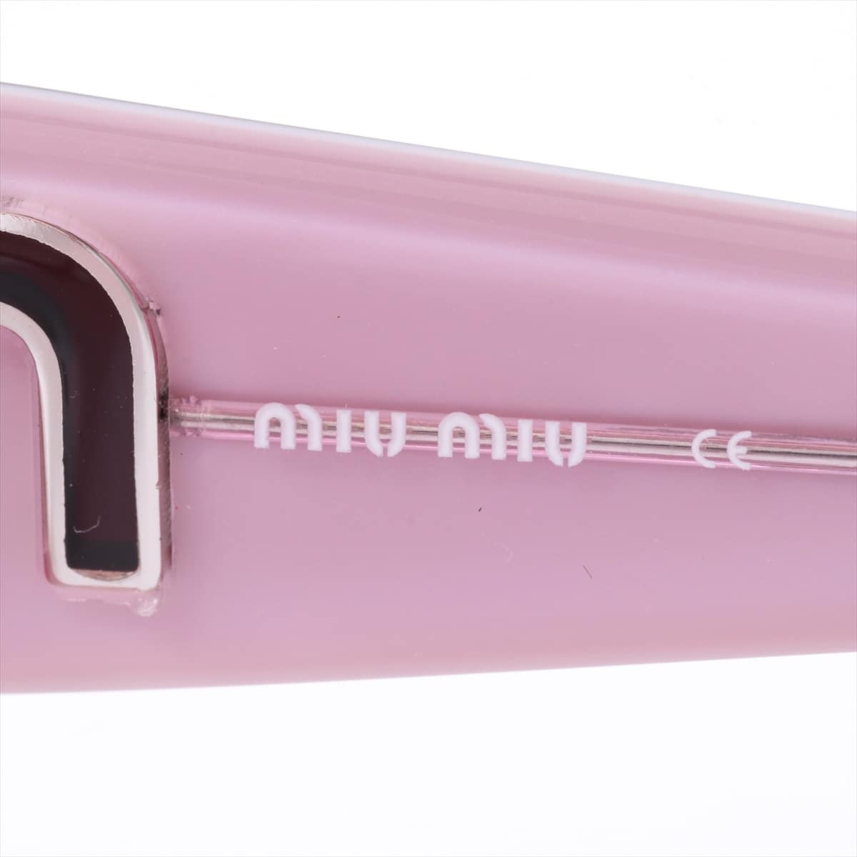 ミュウミュウ SMU21I サングラス プラスチック ピンク