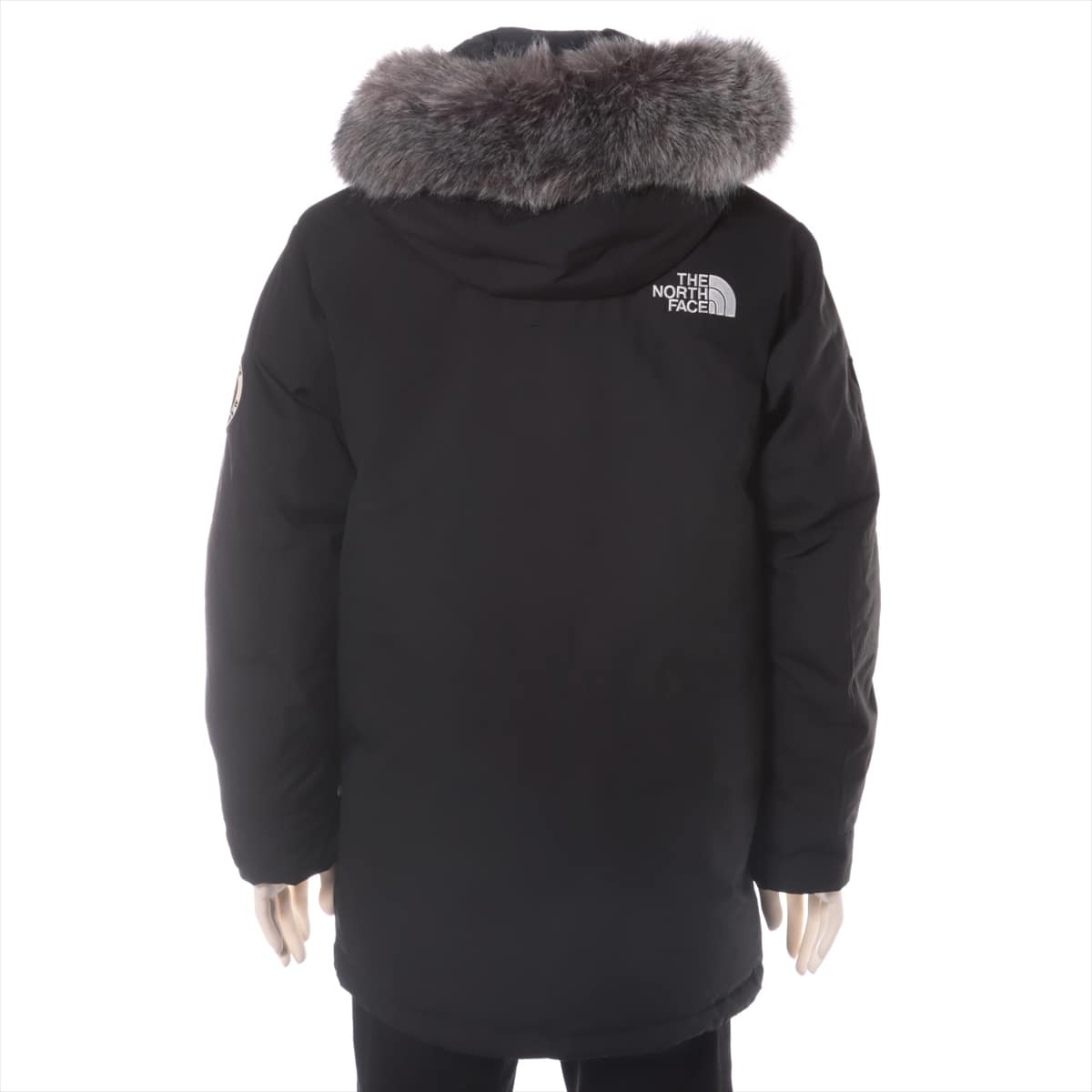 ノースフェイス ポリエステル ダウンコート M メンズ ブラック  NJ1DJ52 JANTARCTICA DOWN PARKA 韓国限定