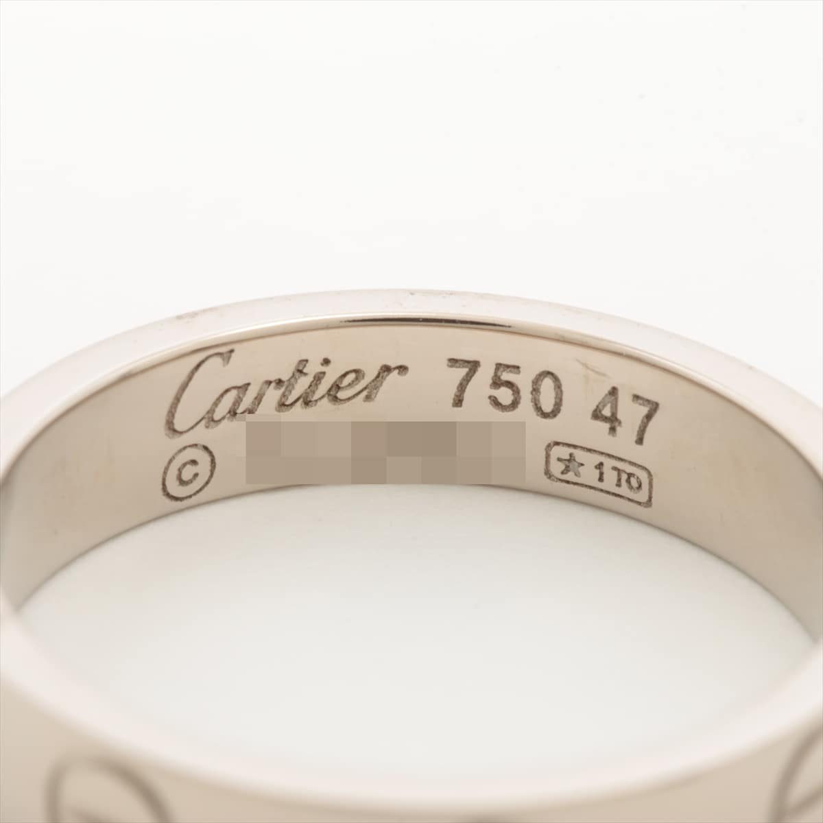 ◾︎説明Cartier カルティエ ミニラブリング 750 47