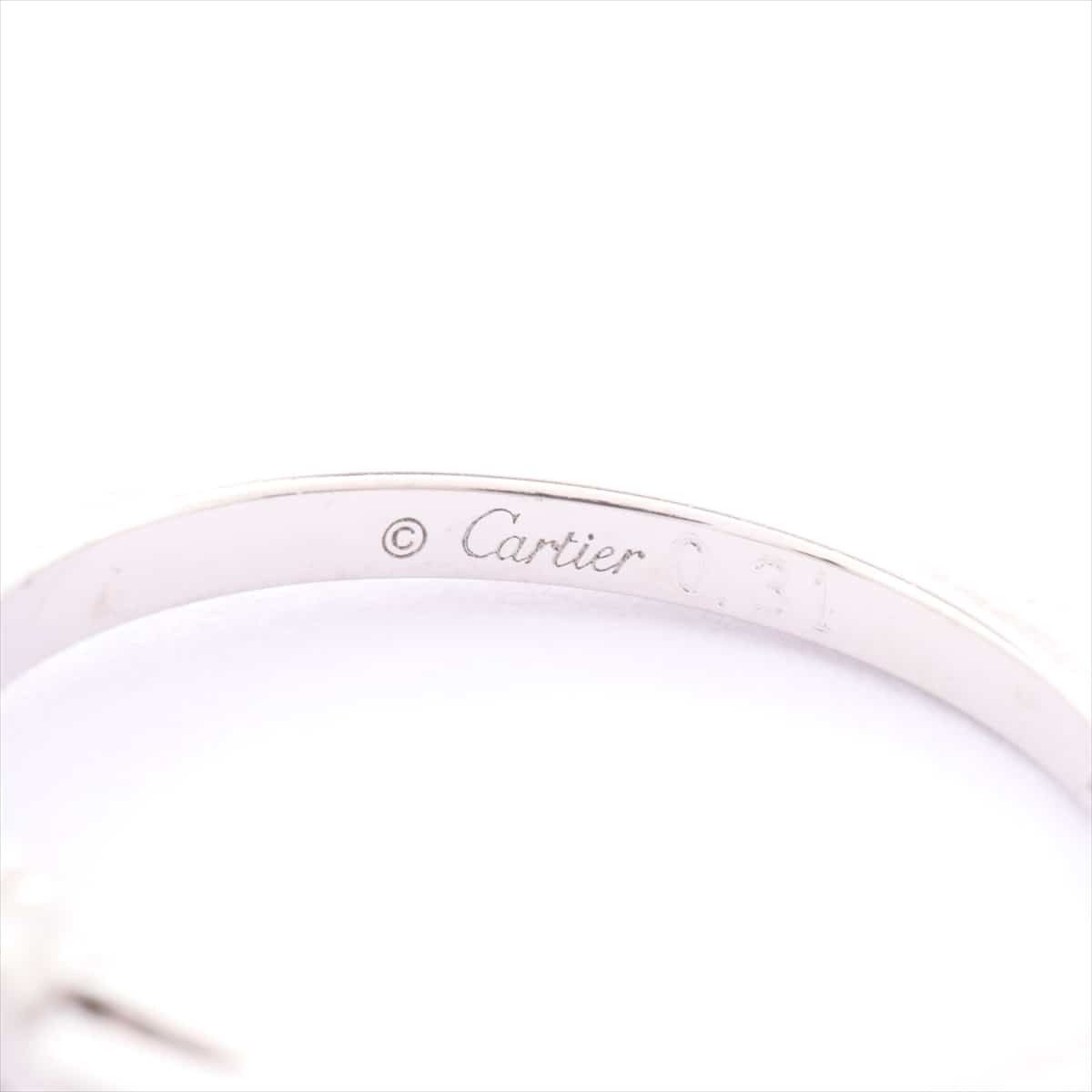 カルティエ　Cartier　バレリーナ ダイヤ リング　Pt950　#48　0.31ct