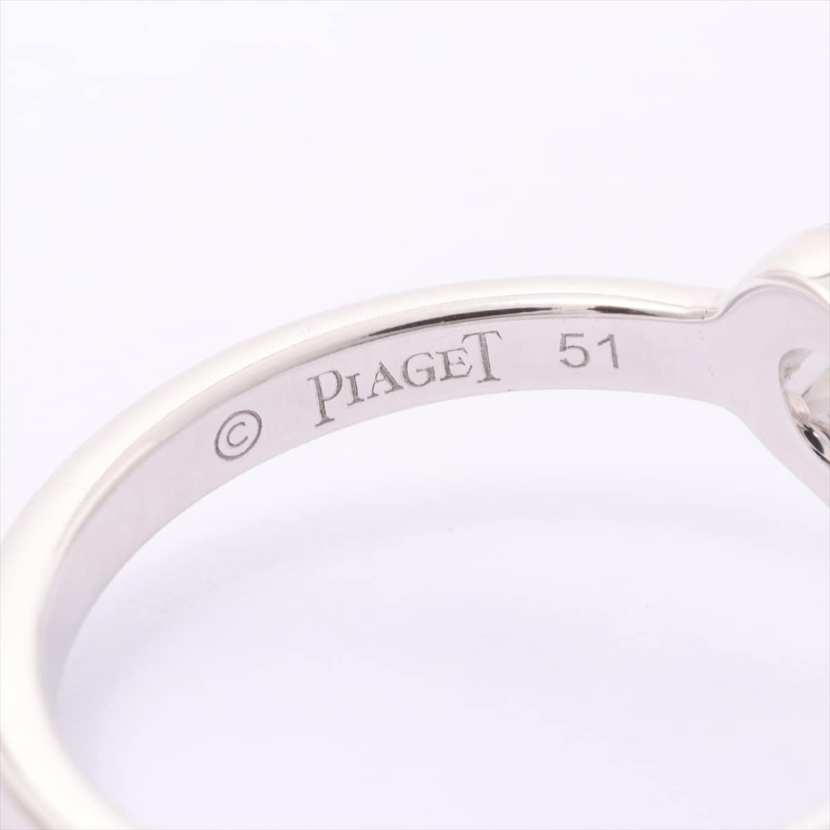 ピアジェ　PIAGET　ダイヤモンド リング　750WG　#51