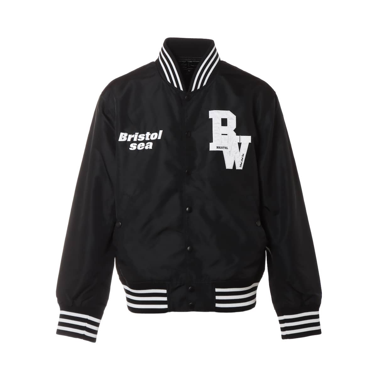 ウィンダンシー×F.C.R.B. 22SS ナイロン ナイロンジャケット L メンズ ブラック BRISTOL SEA TEAM  JACKE｜ry022729｜中古ブランド品・ブランド古着通販｜ALLU（アリュー）