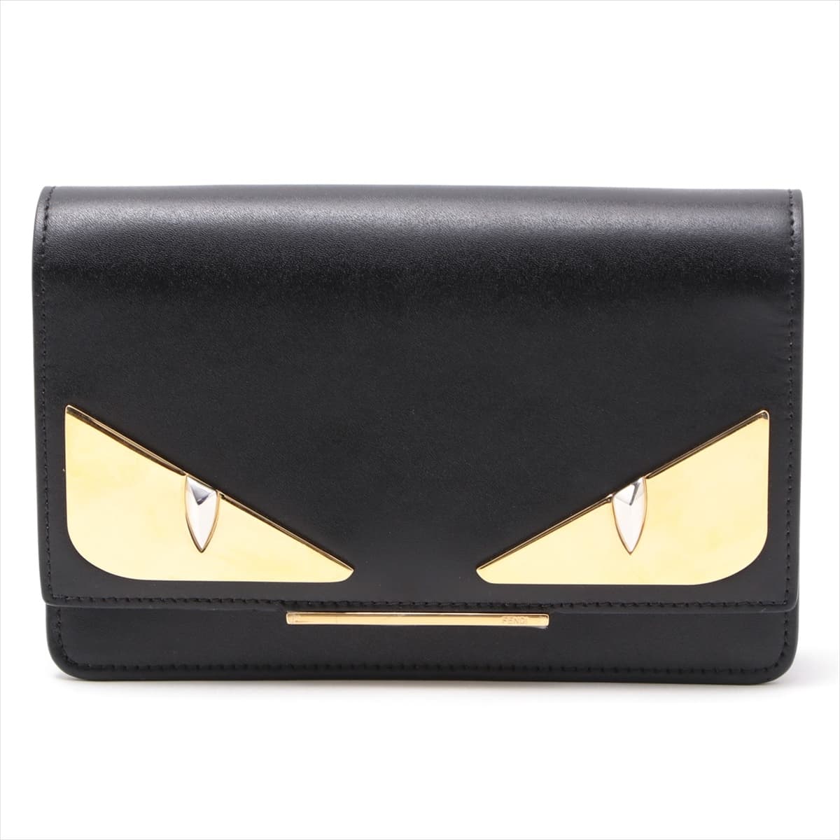 ファッション小物フェンディ チェーンウォレット レザー 8M0346 FENDI 財布