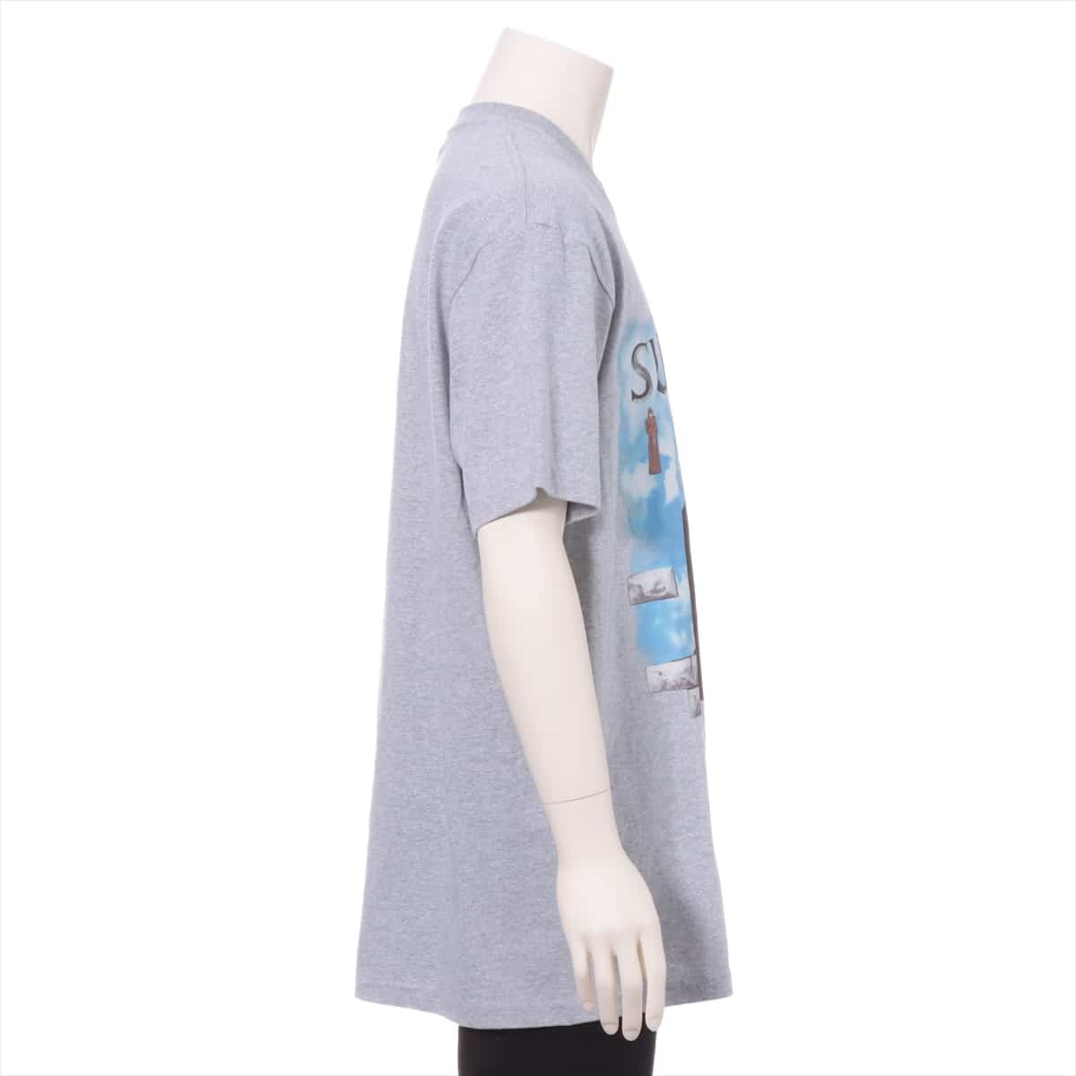 シュプリーム 19AW コットン Tシャツ L メンズ グレー  Levitation Tee