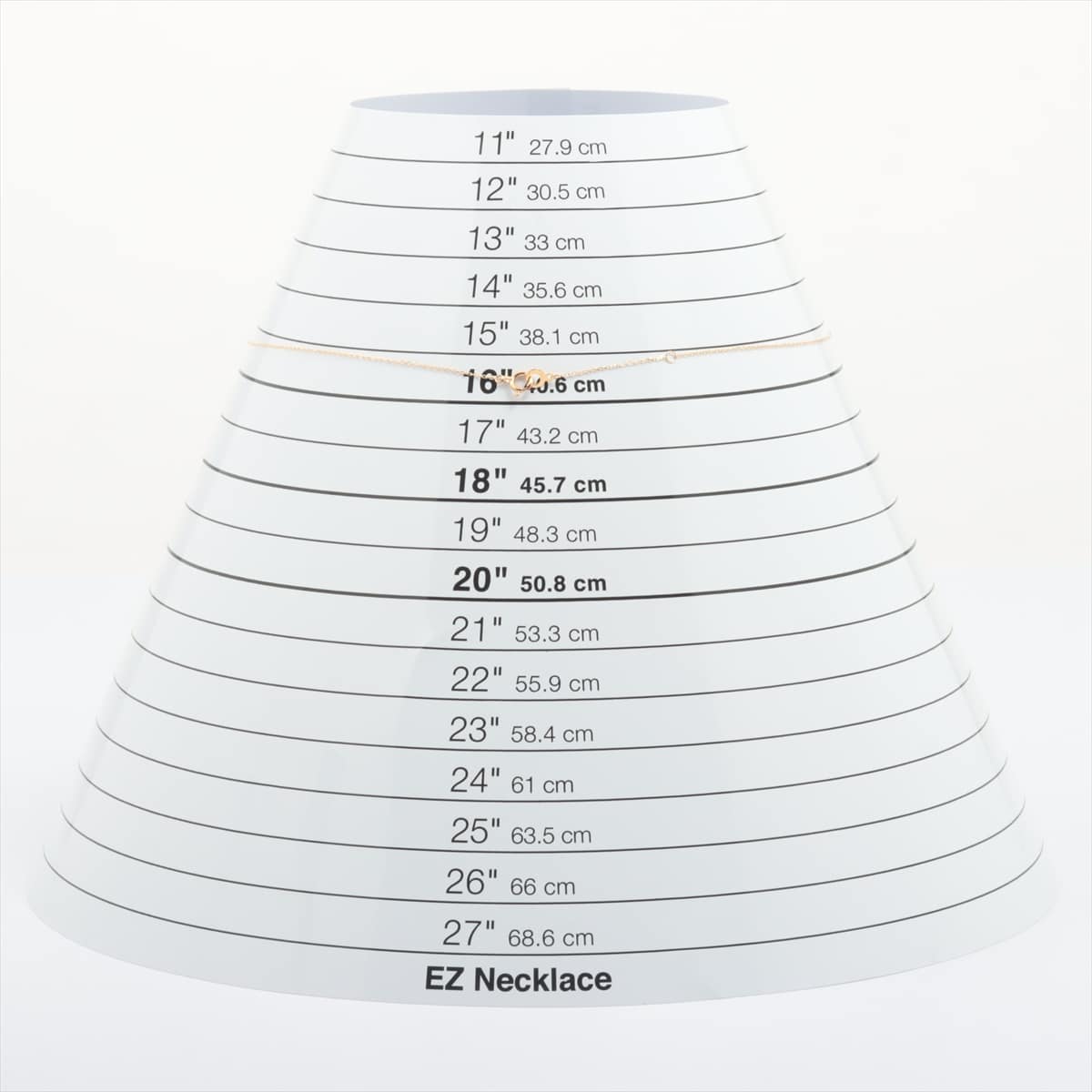 アーカー BB ダイヤ ネックレス 750(YG) 0.7g D0.07