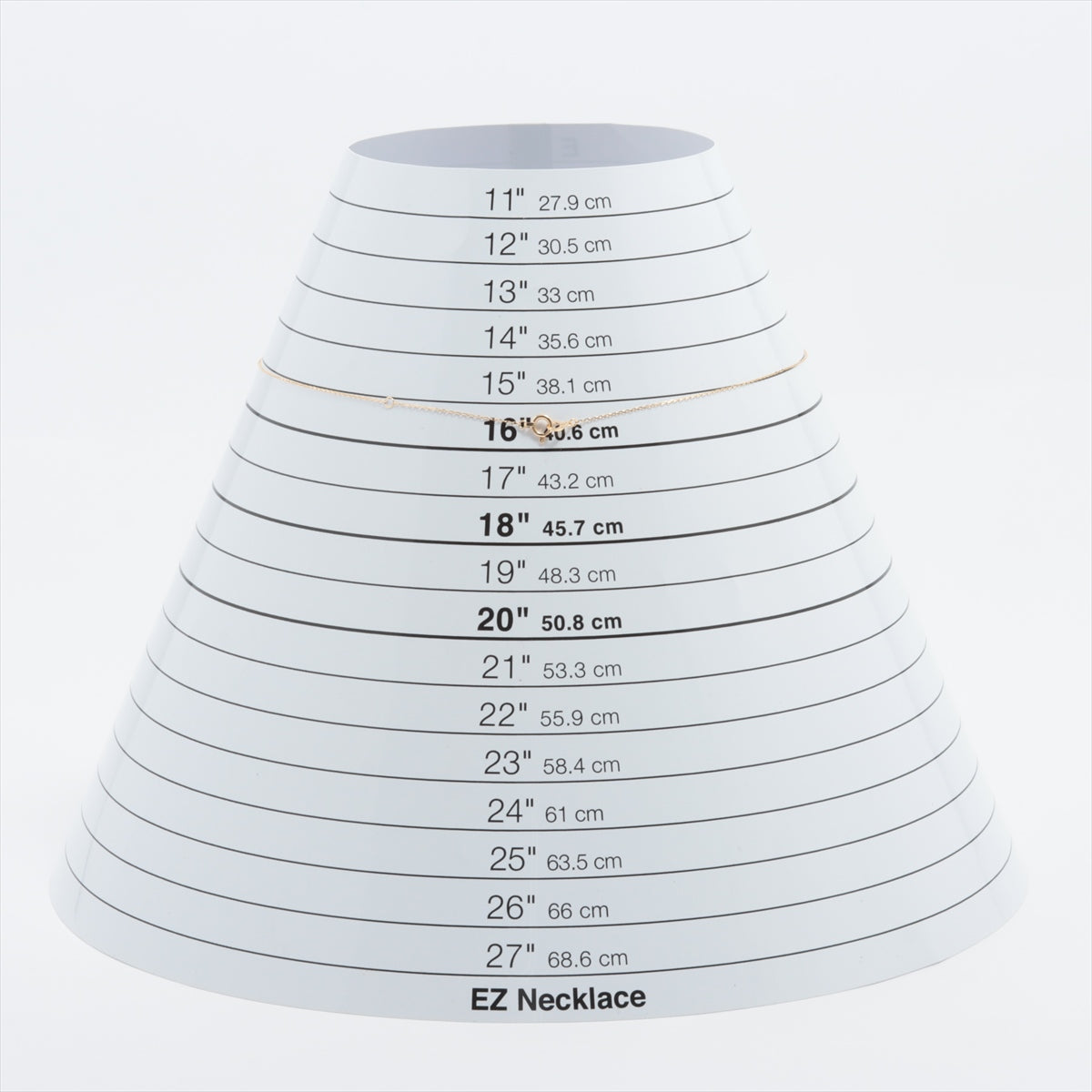 アーカー ダイヤ ネックレス 750(YG) 0.7g D0.05