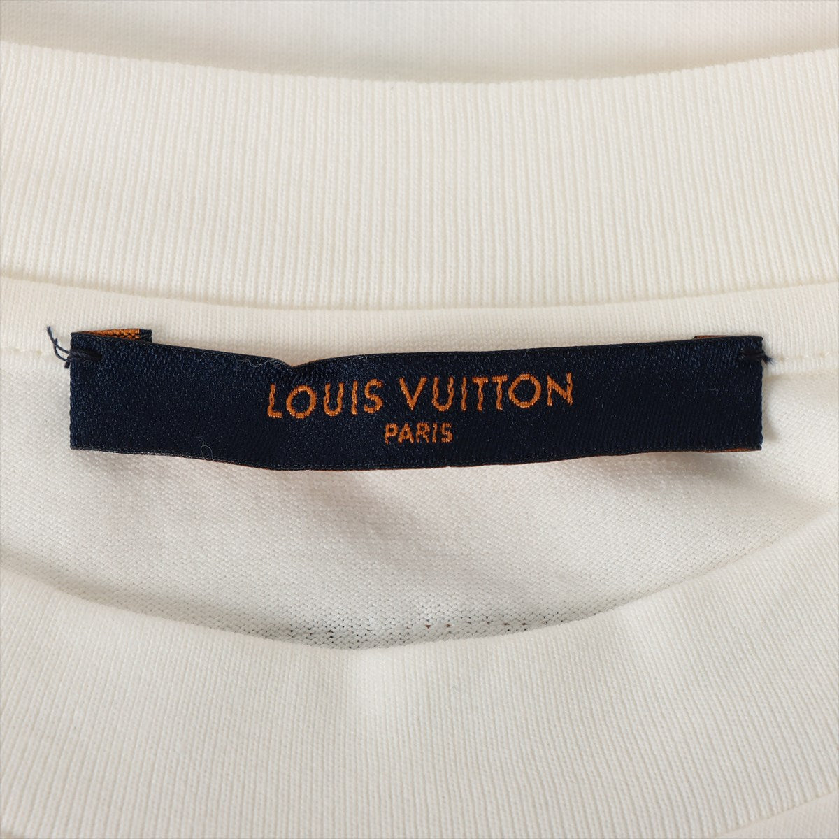 ルイヴィトン 21SS コットン Tシャツ XS メンズ ホワイト  パステルモノグラム インサイドアウト RM211M