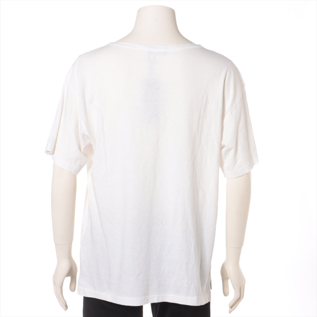 ディオール×トラヴィススコット 22AW コットン Tシャツ XXS メンズ ホワイト×ブラウン