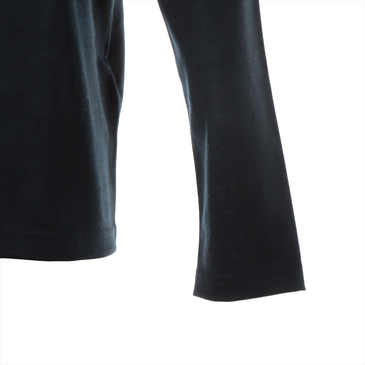 ルイヴィトン 23SS ウール ロングTシャツ L メンズ ブラック  RM231M