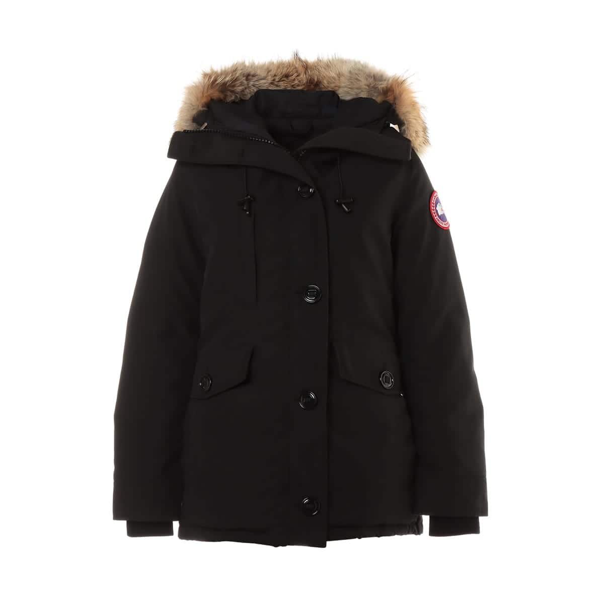 カナダグース CHARLOTTE PARKA コットン×ポリエステル×ナイロン ダウンジャケット S/P レディース ブラック  2300JL サザビー