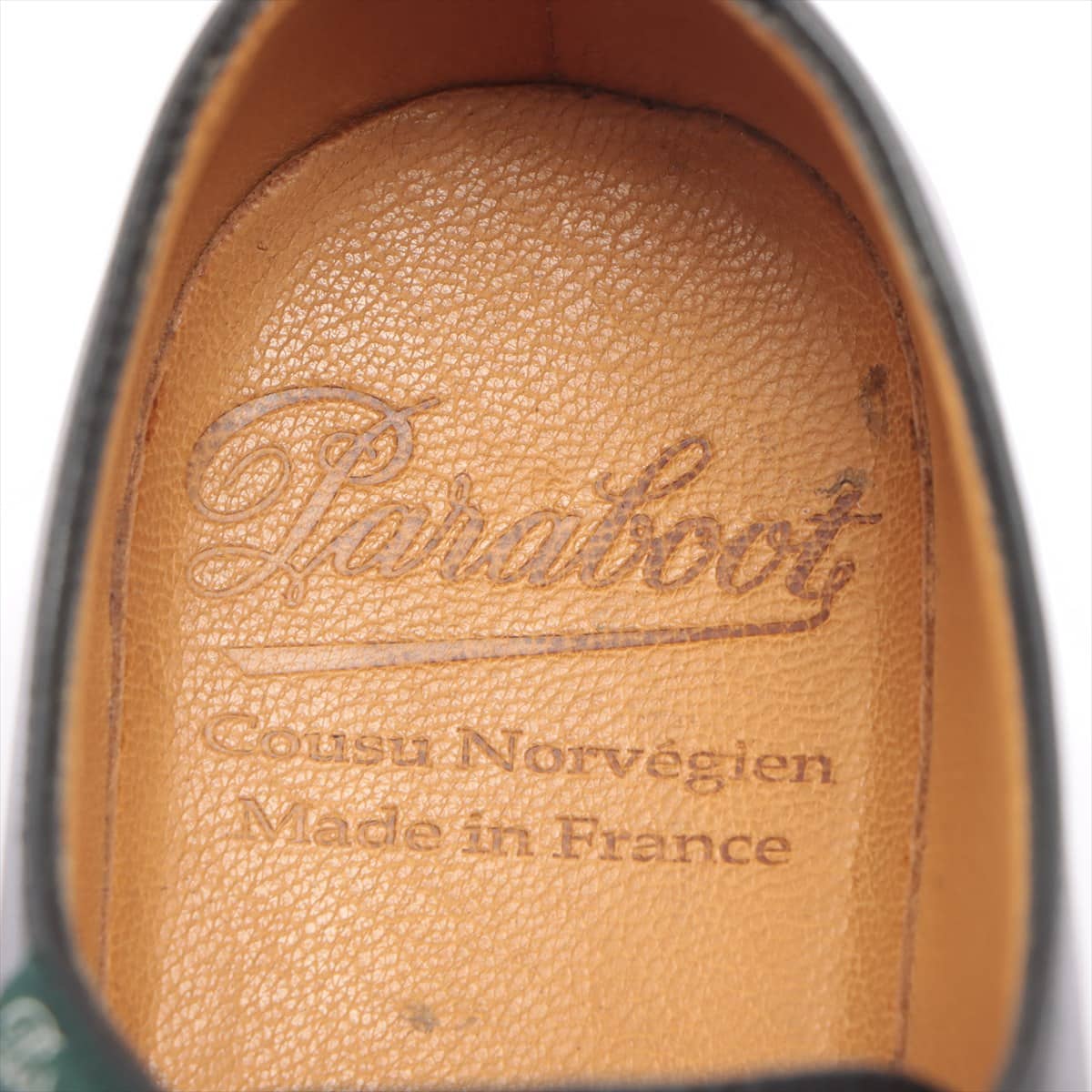 美品！パラブーツ Paraboot レザースニーカー ブラウン サイズ7 - ドレス