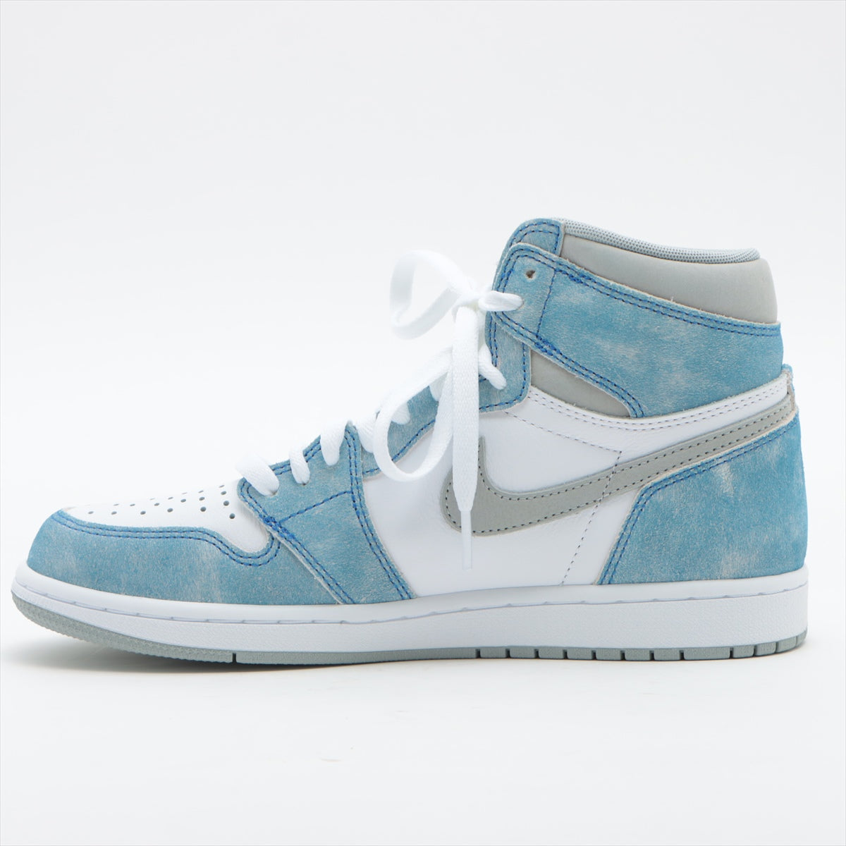 ナイキ AIR JORDAN 1 レザー ハイカットスニーカー 26cm メンズ ブルー×ホワイト 555088-402 Hyper  Roy｜yz054392｜中古ブランド品・ブランド古着通販｜ALLU（アリュー）