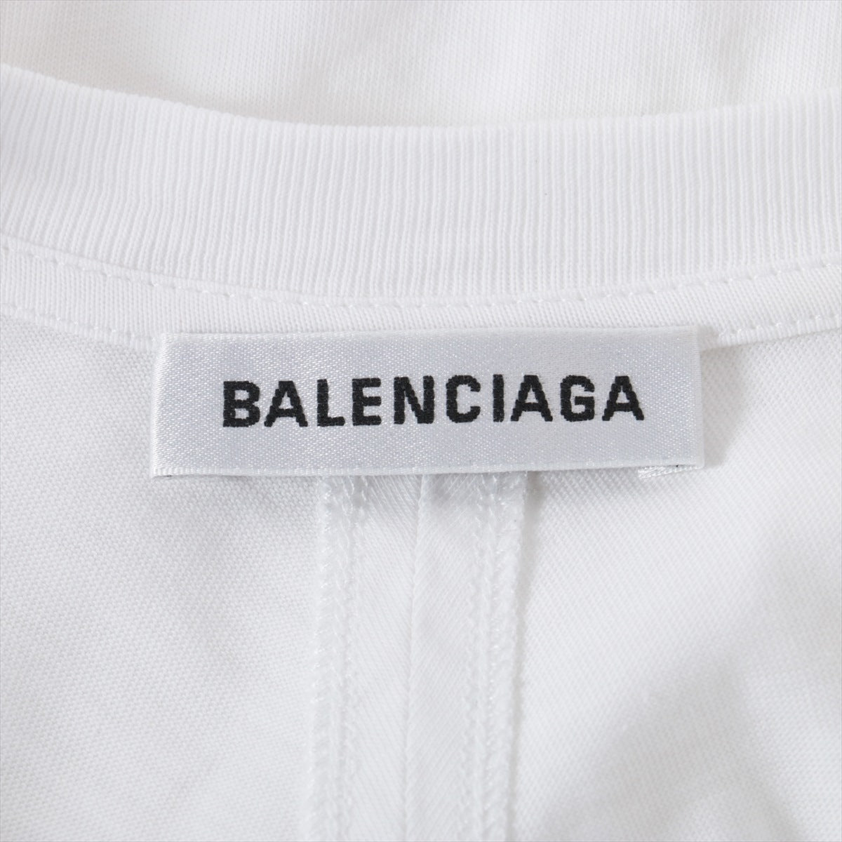バレンシアガ 18年 コットン Tシャツ S メンズ ホワイト  482204
