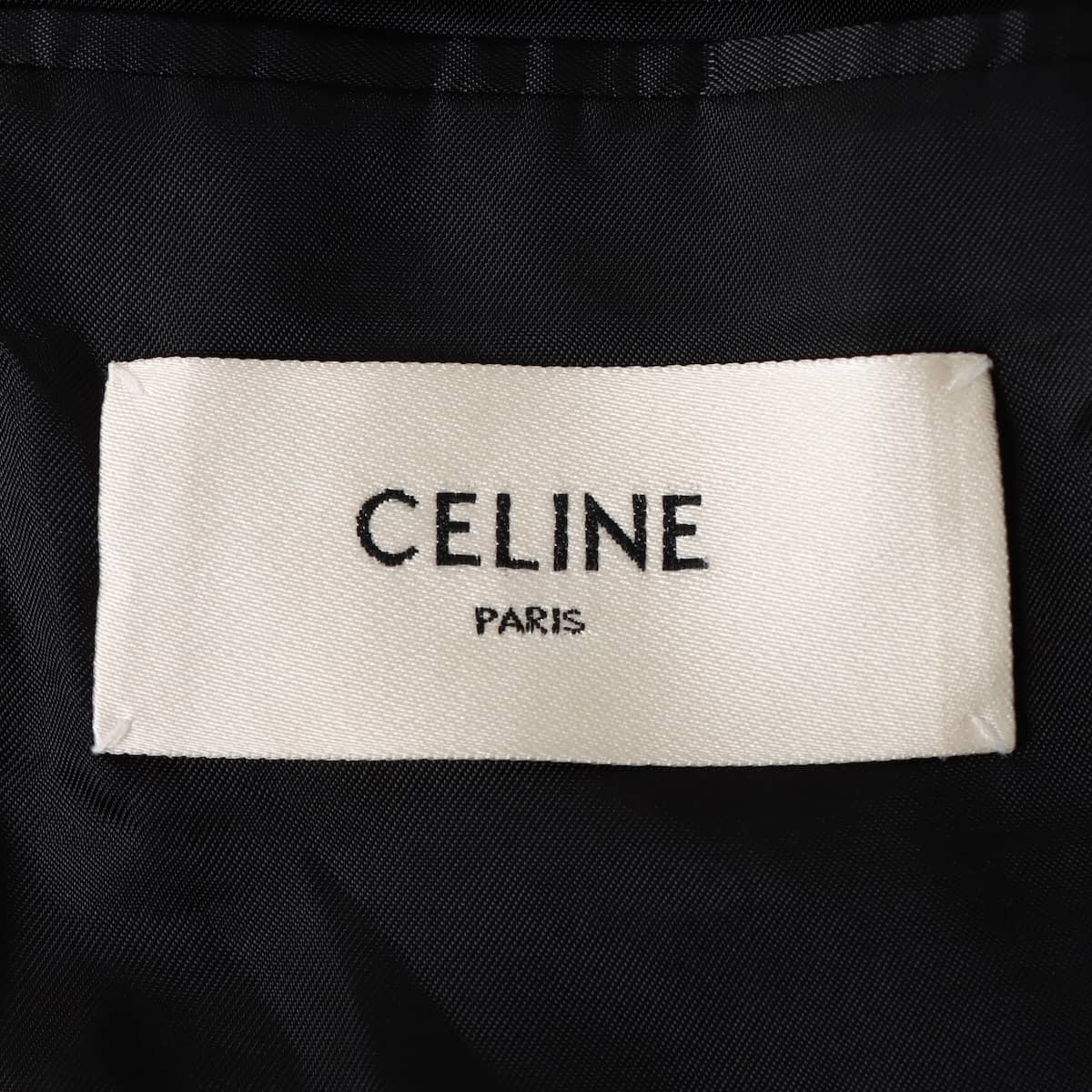 【奇跡の逸品】セリーヌ　CELINE メンズ　セットアップ　ダブル　パリ　グレー