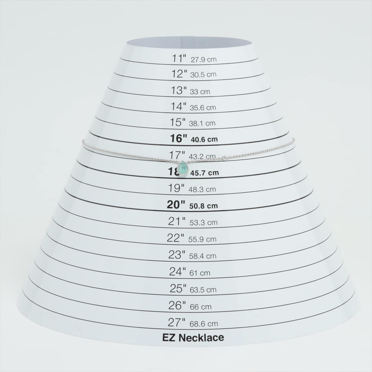 ブシュロン セルパンボエム アクアプレーズ ダイヤ ネックレス 750(WG) 4.4g