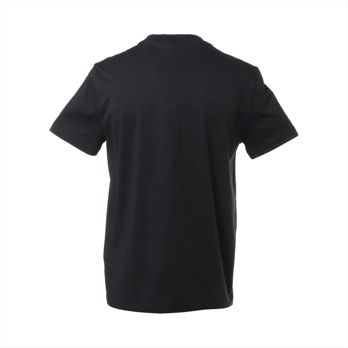 プラダ 22年 コットン Tシャツ M メンズ ブラック  UJN556 ロゴ刺繍